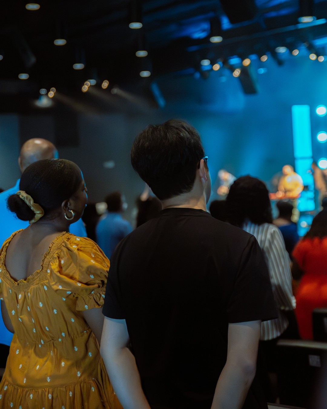 Women worshipping at a Stone Edge Sisters gathering
